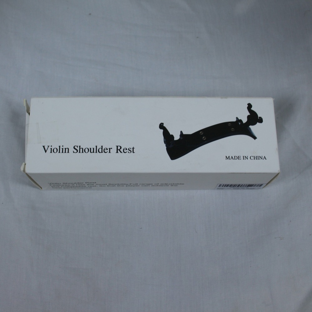 Adjustable Violin Shoulder Rest 4/4‎ 3/4 Size Collapsible Black Made in China